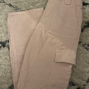 Forever 21 Women's Light Pink Corduroy Pants